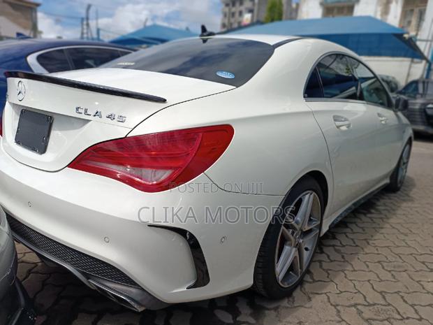 2016 White Mercedes-Benz CLA-Class AMG CLA 45 4MATIC Sedan - Powerful Luxury Sedan