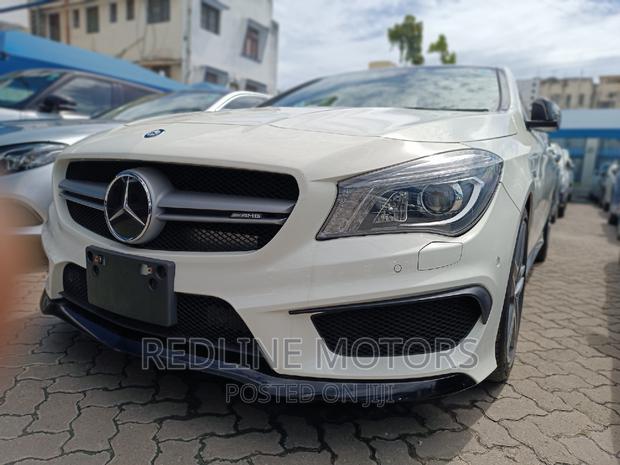 2016 White Mercedes-Benz CLA-Class AMG CLA 45 4MATIC Sedan - Powerful Luxury Sedan