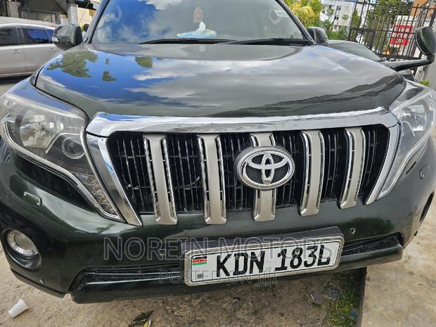 2014 Toyota Prado Land Cruiser in Burgundy, Used Vehicle