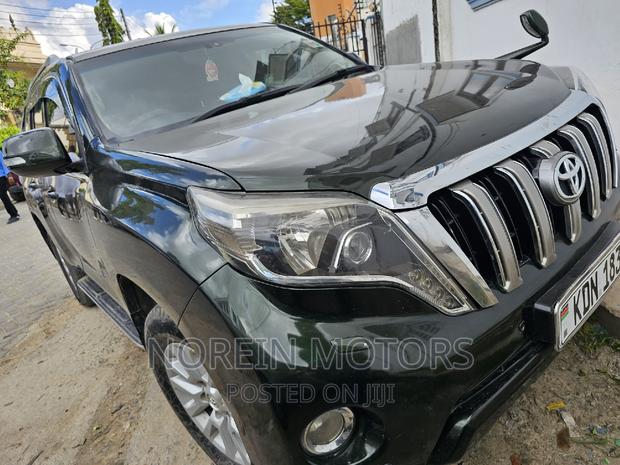 2014 Toyota Prado Land Cruiser in Burgundy, Used Vehicle