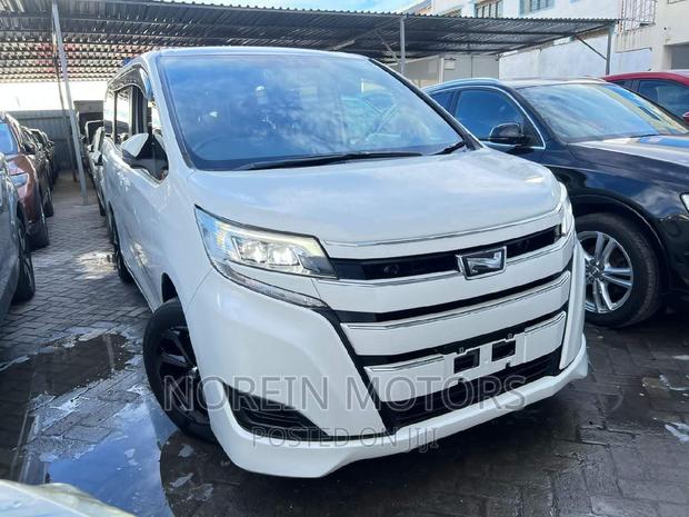 White 2016 Toyota Noah: Spacious and Luxurious Minivan