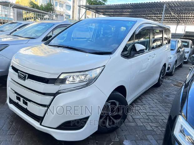 White 2016 Toyota Noah: Spacious and Luxurious Minivan