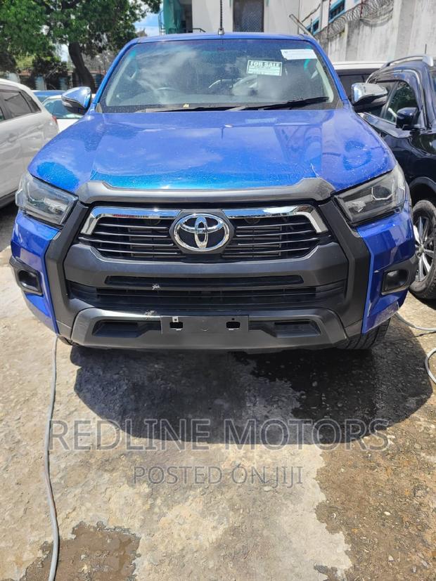 Used 2016 Toyota Hilux Blue: Powerful and Stylish Pickup Truck Available