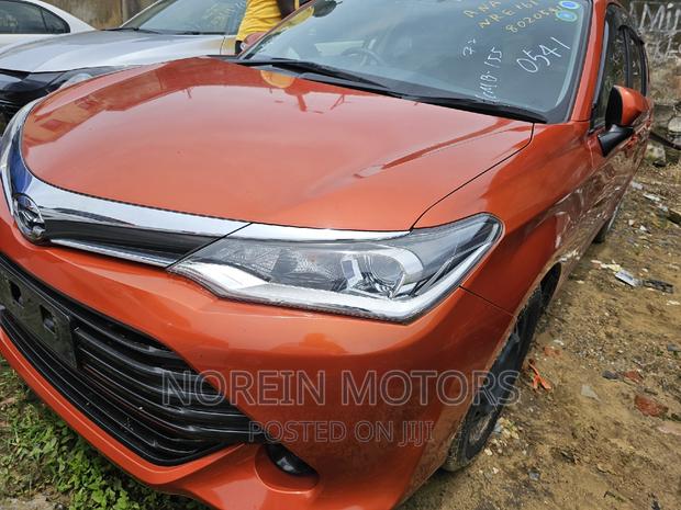 2016 Orange Toyota Corolla Fielder - Pre-owned Car for Sale