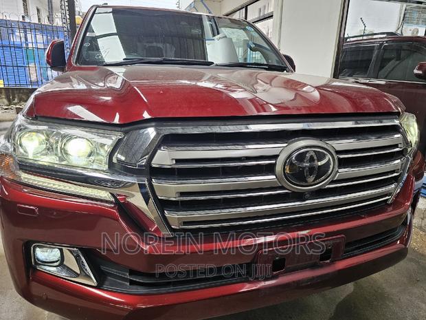 2017 Toyota Land Cruiser in Red: Off-Road Excellence