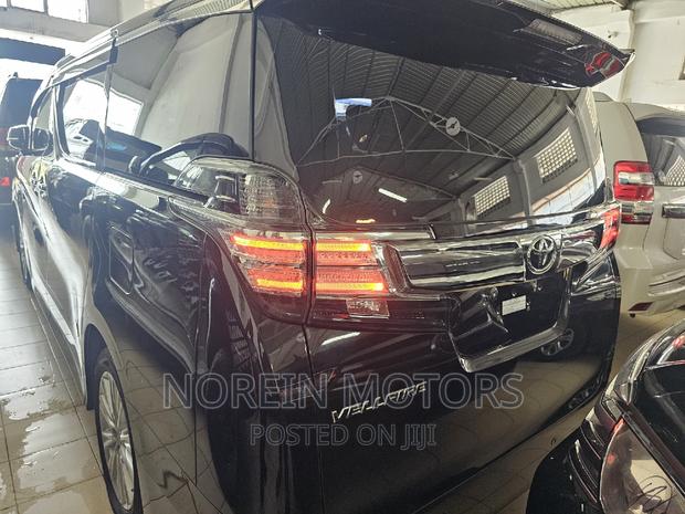 Matt Black 2017 Toyota Vellfire: Stylish and Sophisticated MPV