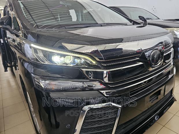 Matt Black 2017 Toyota Vellfire: Stylish and Sophisticated MPV