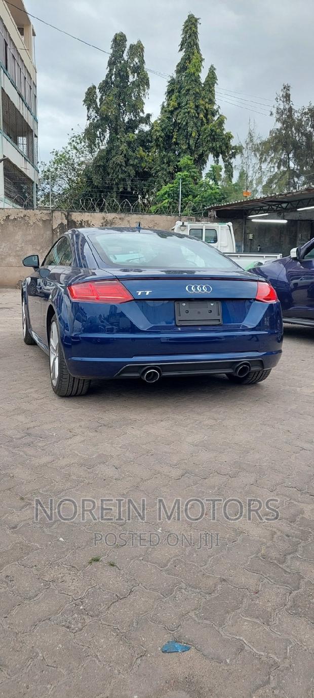 New 2018 Audi TT in Blue: Luxury Sports Car