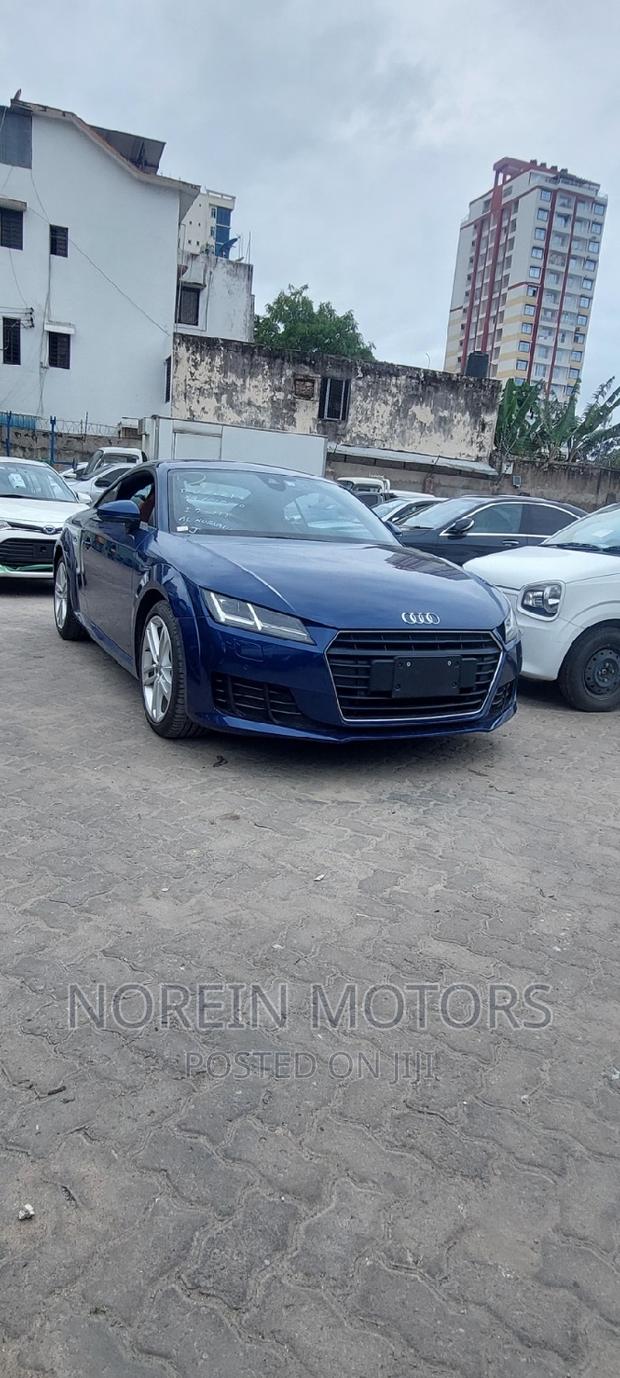New 2018 Audi TT in Blue: Luxury Sports Car