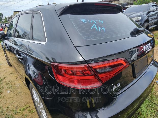 2016 Audi A3 Black Sportback: Sophisticated Hatchback with Power & Luxury