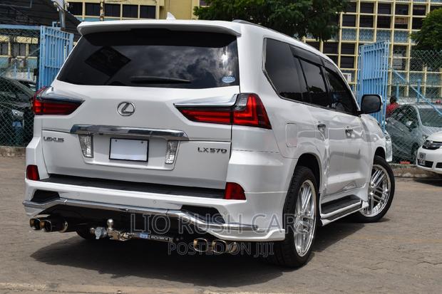 White 2017 Lexus LX 4WD: Power and Style Combined