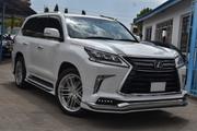 White 2017 Lexus LX 4WD: Power and Style Combined for sale