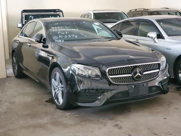 Luxurious Mercedes-Benz E250 2018 in Matt Black - Stylish and Powerful
