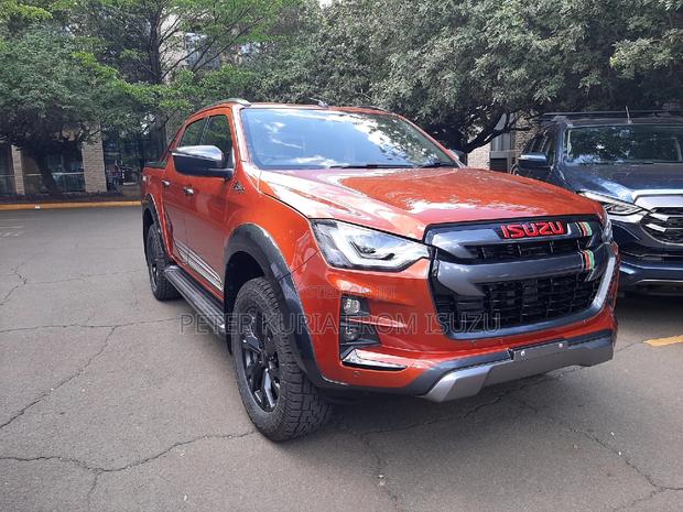 2024 Isuzu D-MAX in Stunning Orange: Unmatched Towing Capacity
