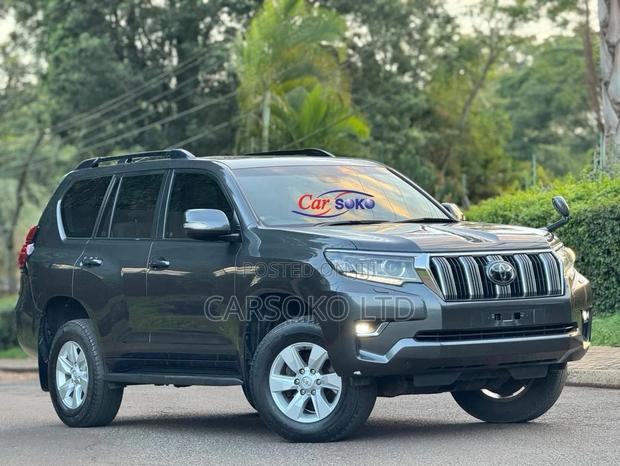 Used 2017 Toyota Land Cruiser Prado in Gray - Affordable Luxury SUV