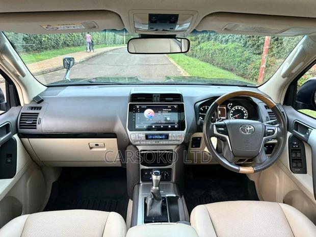 Used 2017 Toyota Land Cruiser Prado in Gray - Affordable Luxury SUV