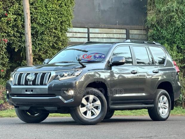 Used 2017 Toyota Land Cruiser Prado in Gray - Affordable Luxury SUV