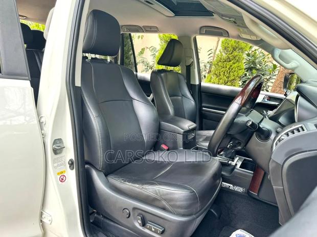 White 2016 Toyota Land Cruiser Prado 3.0 D-4D (172 HP) - Powerful Adventure Awaits