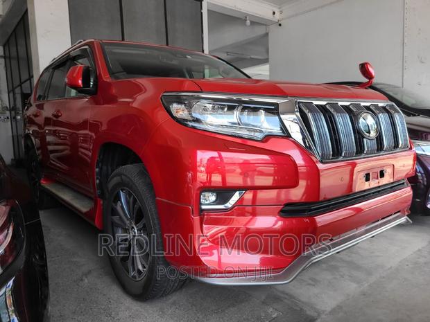2017 Red Toyota Land Cruiser Prado 2.8 - Pre-owned SUV for Sale
