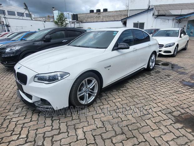 BMW 523i 2016 in Pearl White - High-Performance Sedan for Sale
