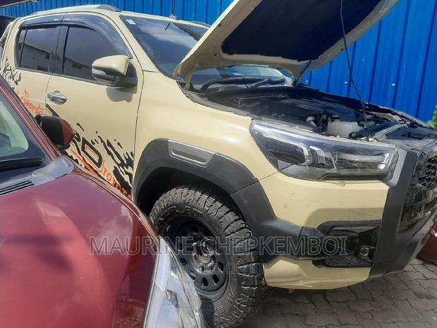 2017 Beige Toyota Hilux: A Versatile and Reliable Truck Awaits