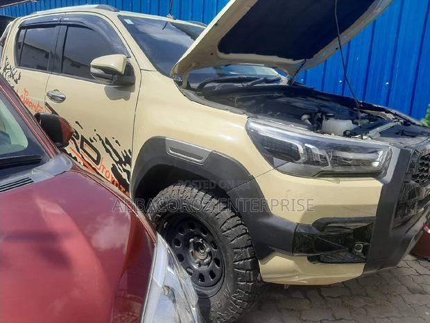 2017 Beige Toyota Hilux: A Versatile and Reliable Truck Awaits