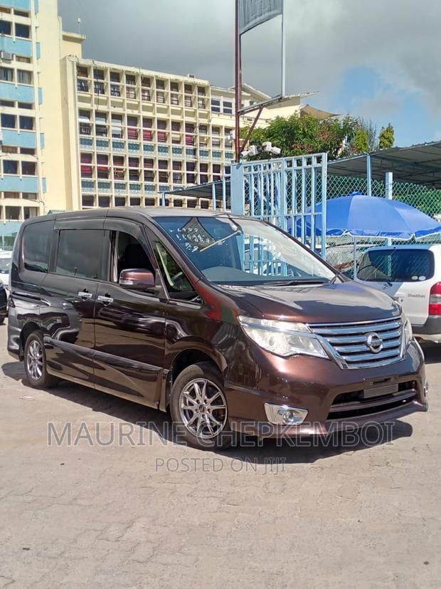 Brown 2016 Nissan Serena: Spacious, Stylish, and Reliable