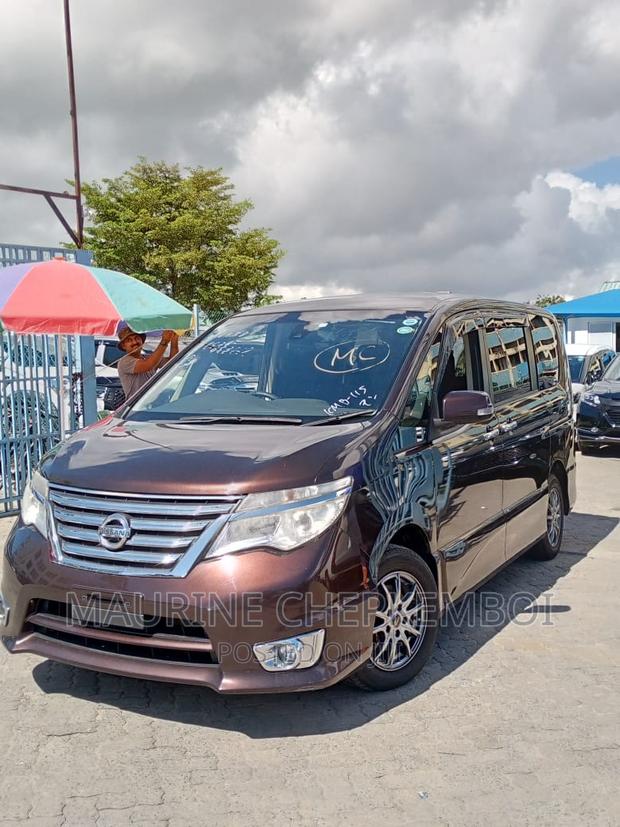Brown 2016 Nissan Serena: Spacious, Stylish, and Reliable