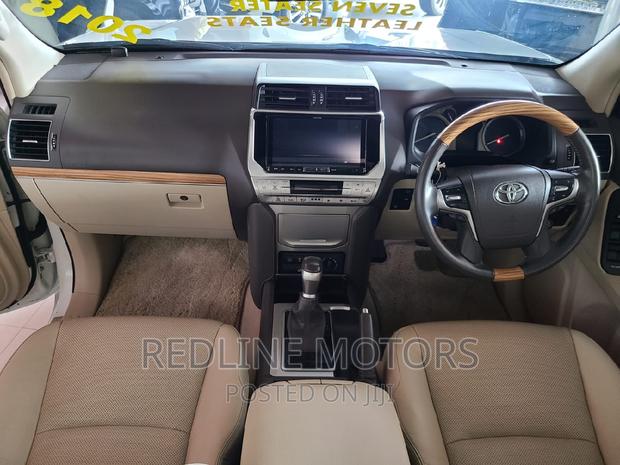 White Toyota Land Cruiser Prado 2.8D 2018 - Your Perfect Off-road Companion