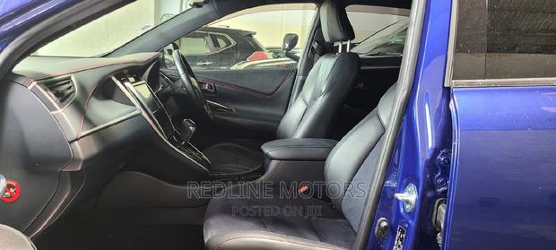 Blue 2017 Toyota Harrier 4WD - Luxury and Performance Combined