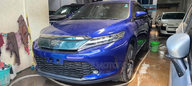 Blue 2017 Toyota Harrier 4WD - Luxury and Performance Combined