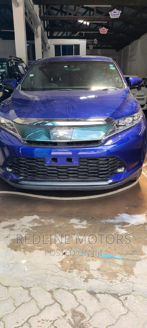 Blue 2017 Toyota Harrier 4WD - Luxury and Performance Combined