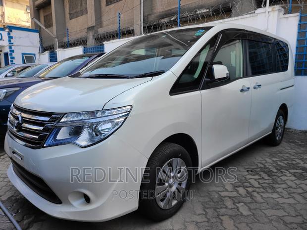 White Nissan Serena 2016: Comfortable and Reliable Minivan