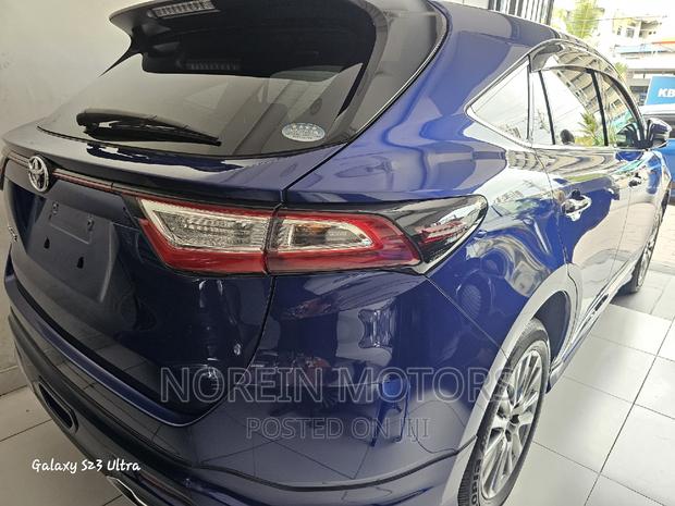 2017 Blue Toyota Harrier: Affordable Luxury SUV