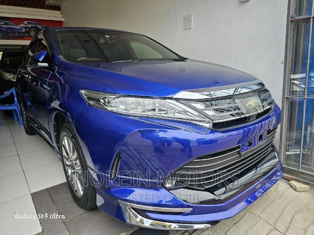 2017 Blue Toyota Harrier: Affordable Luxury SUV