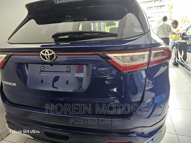 2017 Blue Toyota Harrier: Affordable Luxury SUV