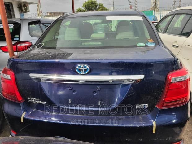 2016 Toyota Axio Hybrid 2WD Blue - Combines Style with Fuel Efficiency