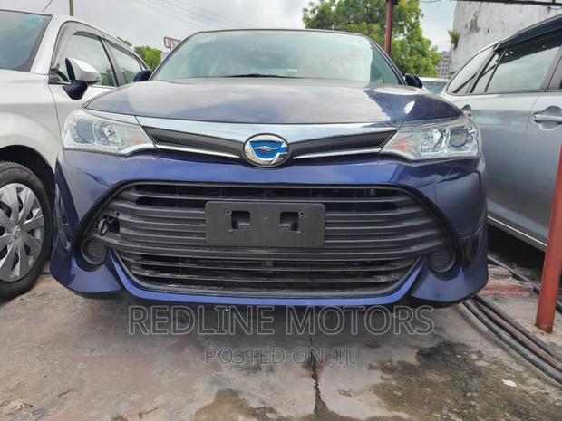 2016 Toyota Axio Hybrid 2WD Blue - Combines Style with Fuel Efficiency