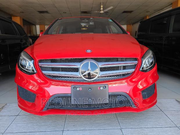 Red 2017 Mercedes-Benz B-Class B 250e - Top-Tier Electric Compact Car