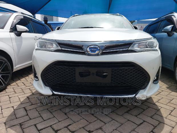 2017 Toyota Corolla Fielder in White - Luxury and Efficiency