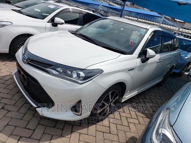 2017 Toyota Corolla Fielder in White - Luxury and Efficiency