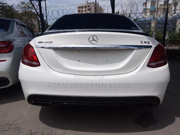 White 2017 Mercedes-Benz C43 AMG Performance Sedan