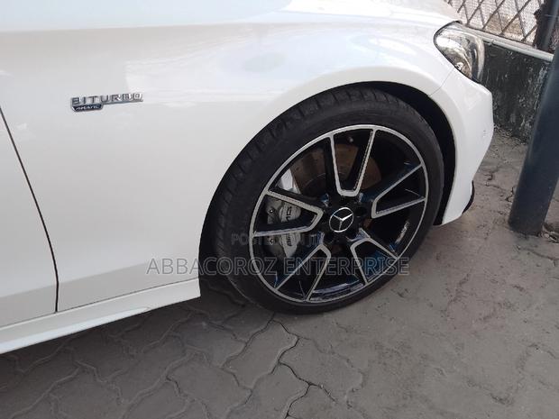 White 2017 Mercedes-Benz C43 AMG Performance Sedan