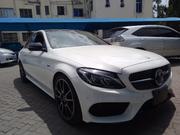 White 2017 Mercedes-Benz C43 AMG Performance Sedan for sale