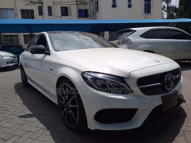 White 2017 Mercedes-Benz C43 AMG Performance Sedan