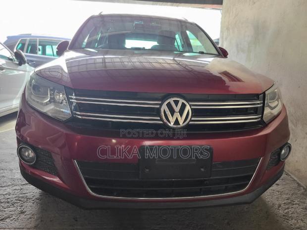 2016 AWD 4MOTION Red Volkswagen Tiguan R-Line - Luxury SUV with Power