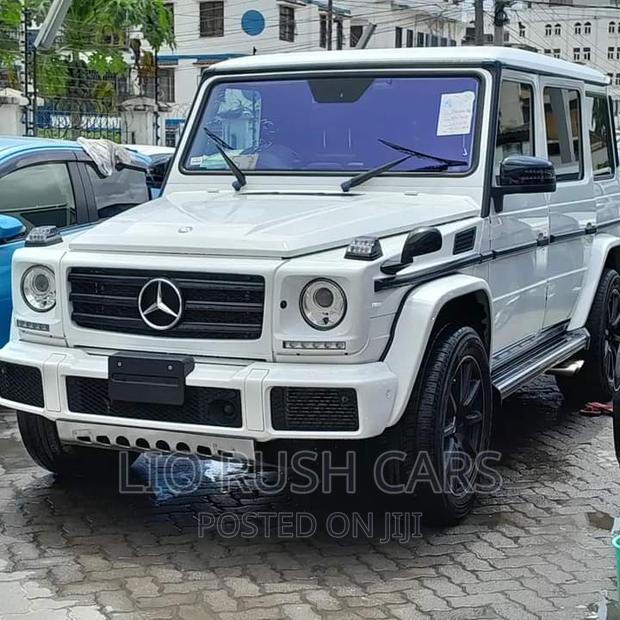 2017 White Mercedes-Benz G-Class - Sophisticated Vehicle