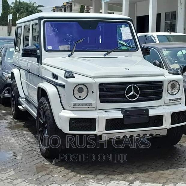 2017 White Mercedes-Benz G-Class - Sophisticated Vehicle