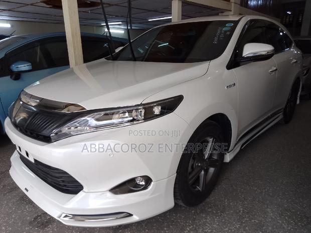 White 2017 Toyota Harrier - Sleek and Spacious SUV for Sale