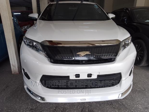 White 2017 Toyota Harrier - Sleek and Spacious SUV for Sale